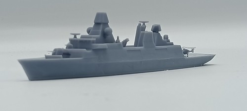 Type 31 waterline ship model 1/700 Resin Printed with Wildcat - Picture 3 of 13