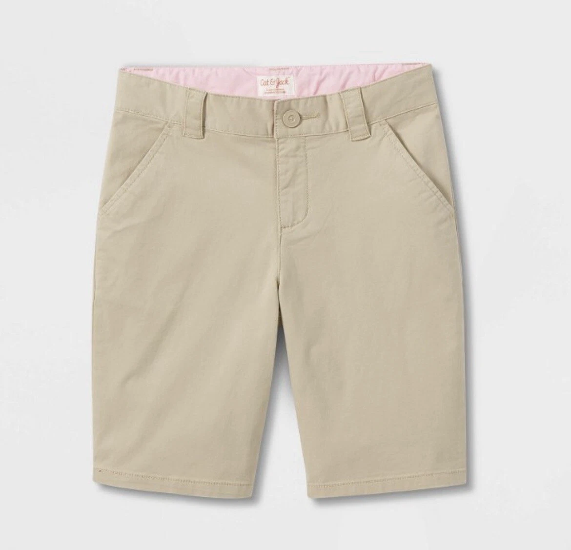 Cat and jack khaki best sale shorts