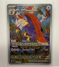Braviary 214/191 Ir Illustration Rare Pokemon Surging Sparks Sv8 Nm