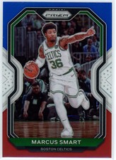 Marcus Smart 2020-21 Panini Prizm Red White Blue #97 Boston Celtics