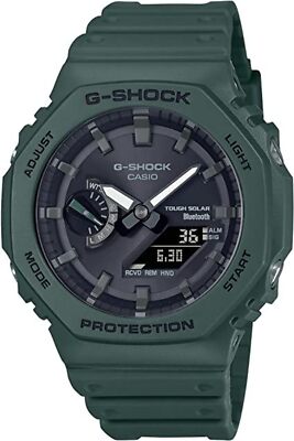 ア*3様 CASIO G-SHOCK GA2100 Casio G-Shock Green Ana-Digi Mobile Link Bluetooth Watch GAB2100