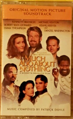 1993 Cassette Tape ''Much Ado About Nothing Soundtrack'' - FACTORY SEALED & *MINT*