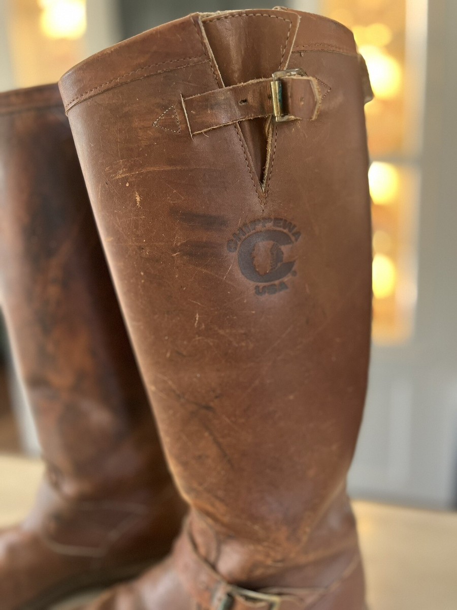 Vintage CHIPPEWA Mens Size 7 D 17