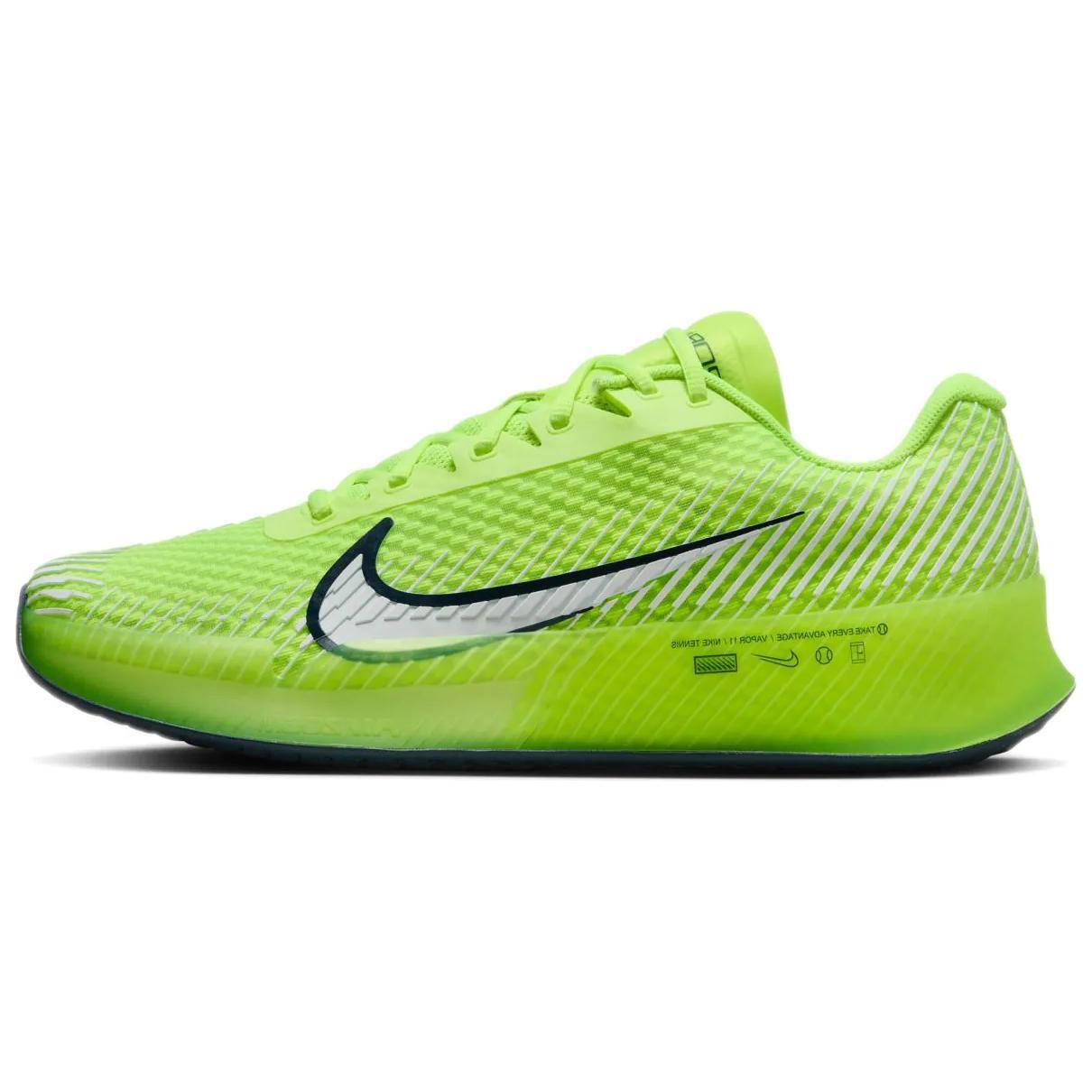 NikeCourt Air Zoom Vapor 11 HC Volt - DR6966-700