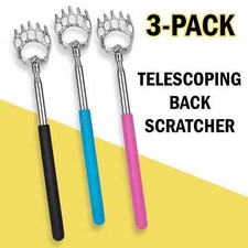 Bear Claw Telescopic Metal Back Scratcher Back Extendable Massager Gift 3X