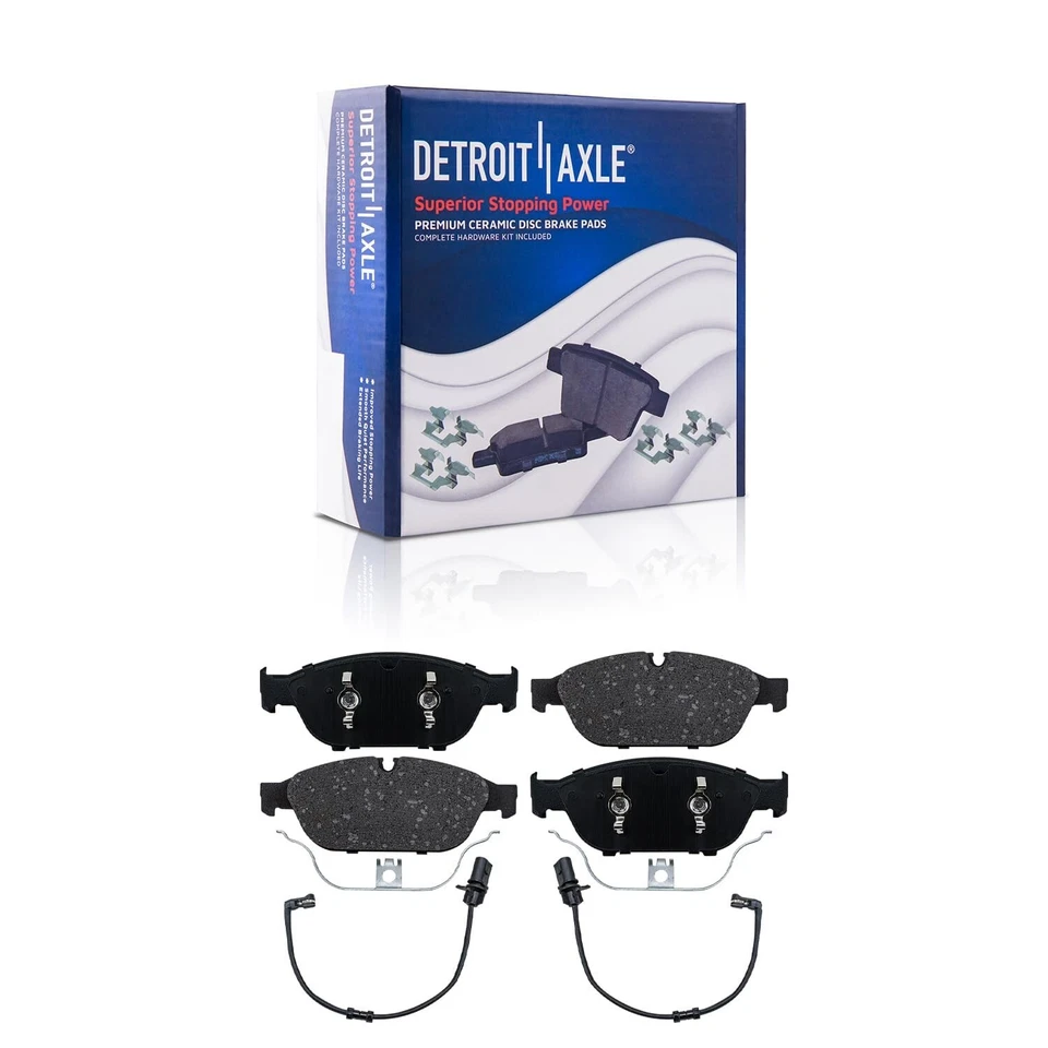 Pastillas de rotores de freno delanteros perforados y ranurados de 14,02"" para Audi A6 A7 A8 Quattro S7 Foto 4 de 4