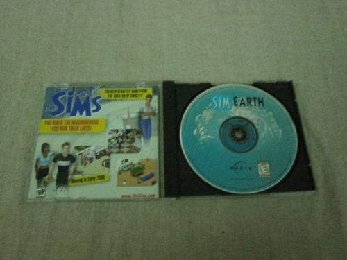 Juego de computadora Sim Earth The Living Planed CD ROM PC MAC - Imagen 3 de 3