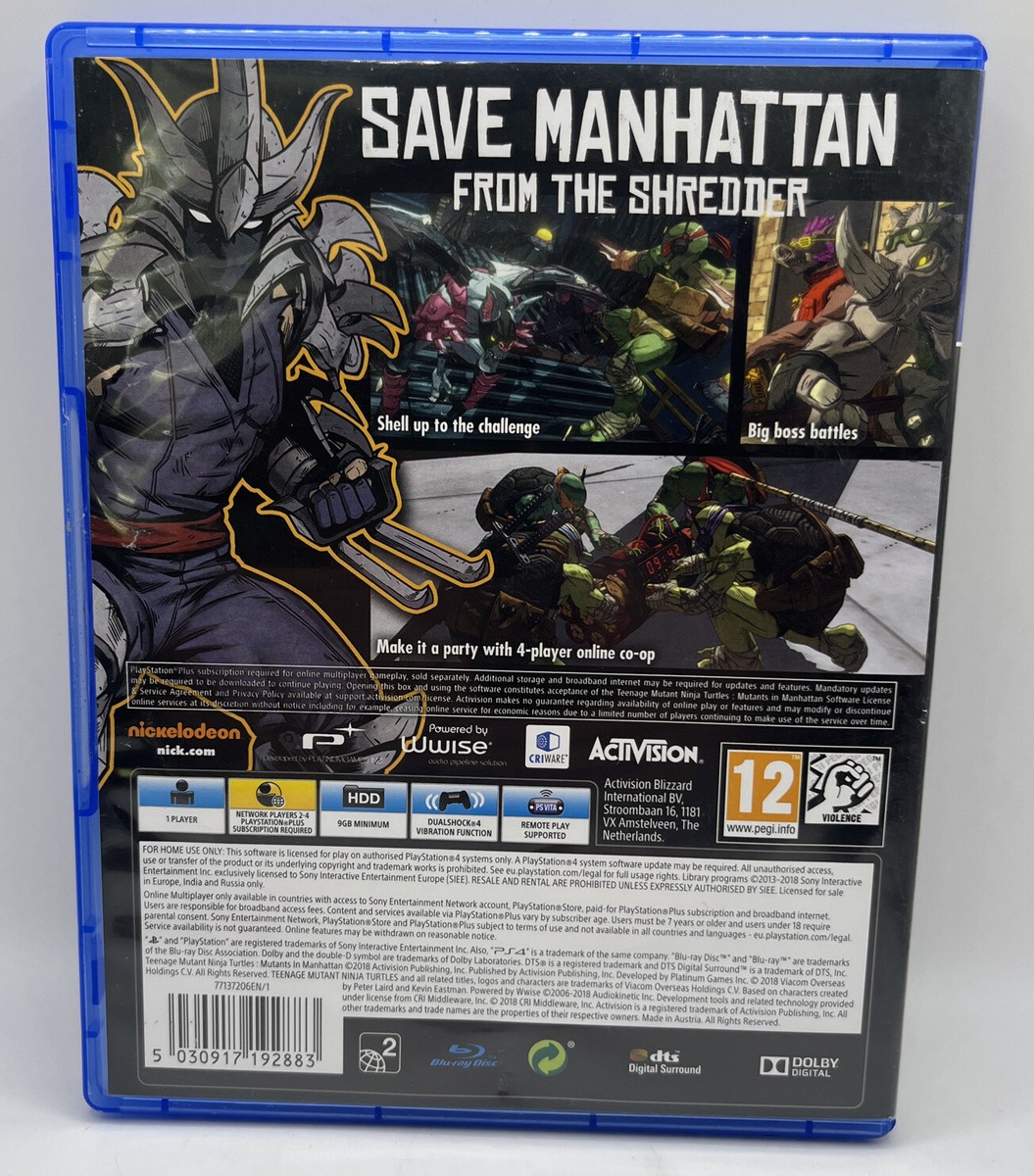 PlayStation4 - モンモンモ Teenage Mutant Ninja Turtles Arcade: Wrath of the Mutants