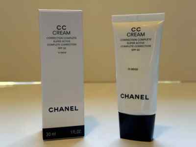 CHANEL CC CREAM SUPER ACTIVE CORRECTION SUNSCREEN SPECTRUM SPF 50 10-70 NEW 2025