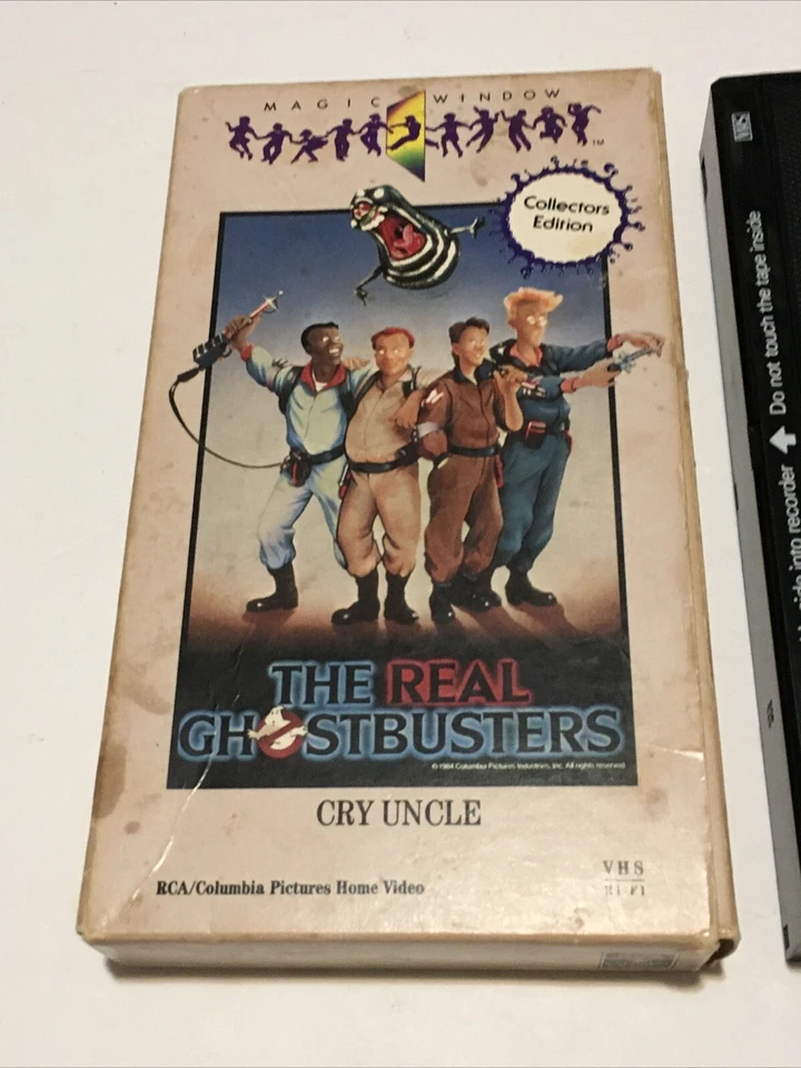 Real Ghostbusters Cry Uncle Collectors Edition - Vintage NTSC VHS - Image 2 of 4