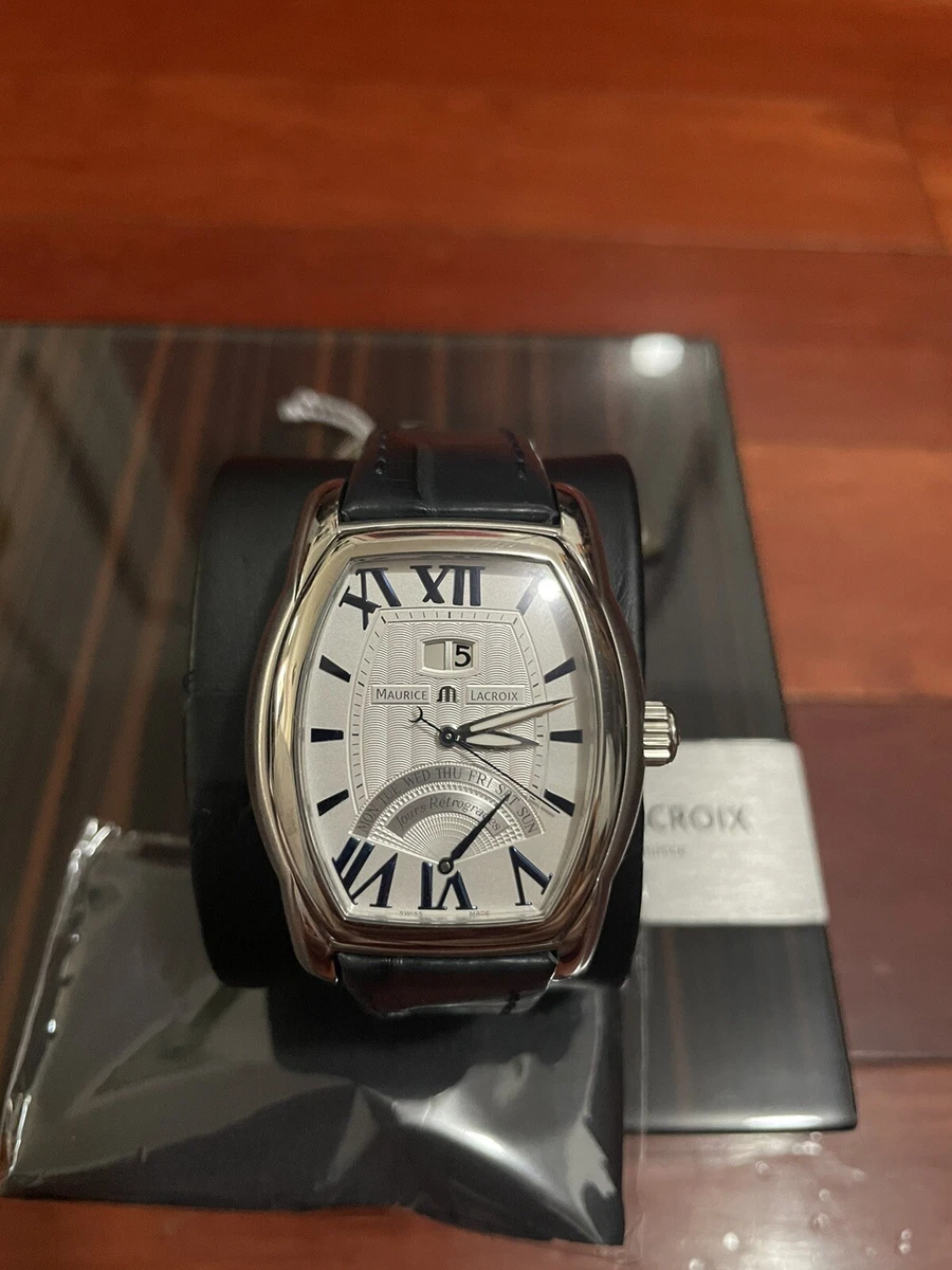 Maurice Lacroix Masterpiece Jours Retrograde Tonneau Watch MP6119