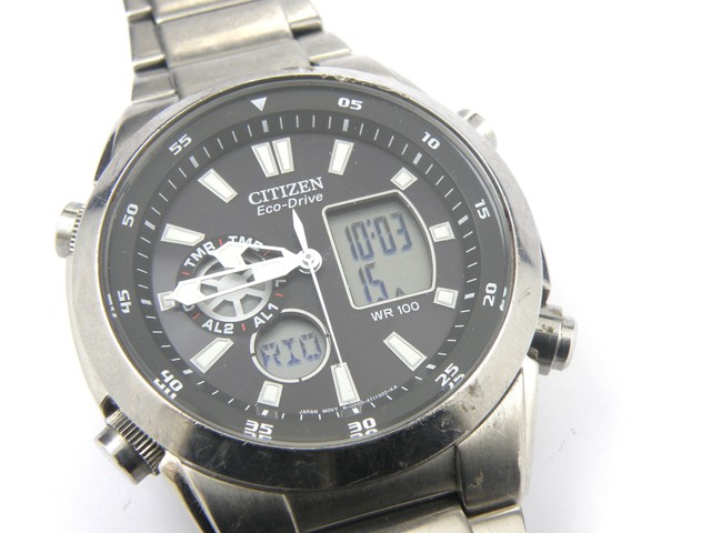 citizen eco drive analog digital