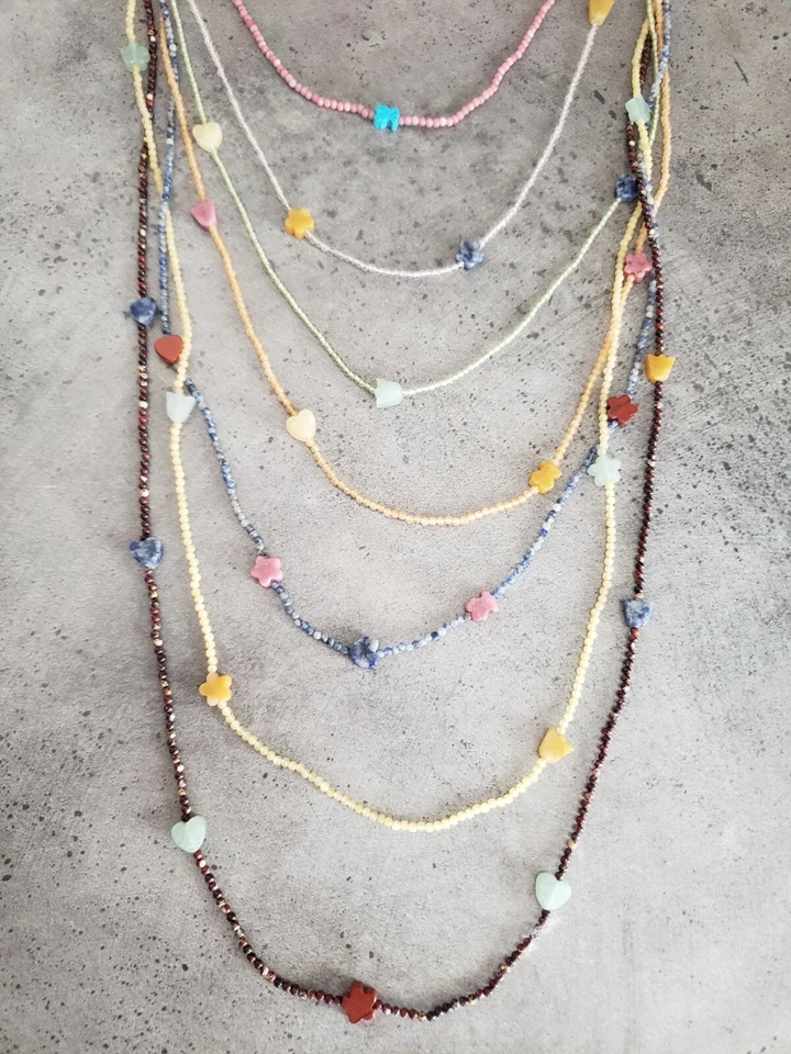 Tous Authentic Layers Semiprecious Neckace Very Limited Edition Statement piece