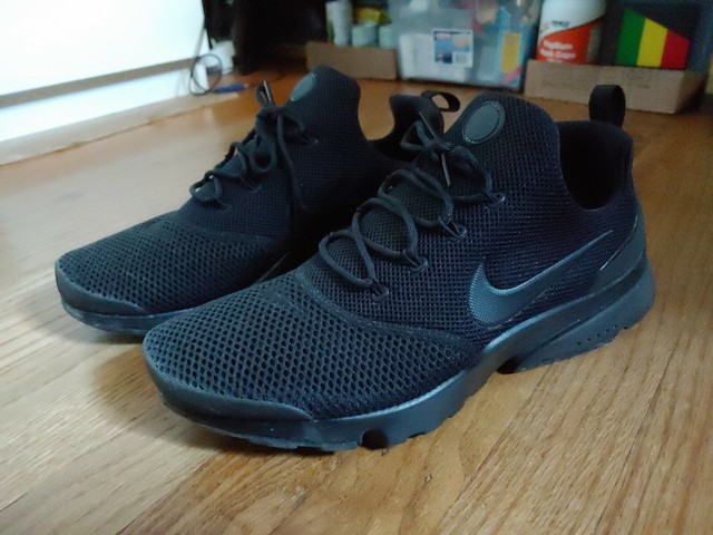 nike presto fly black gold