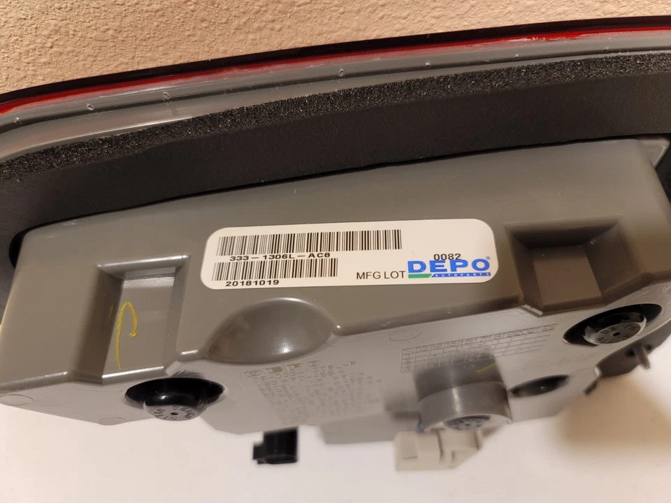 Luz trasera izquierda trasera izquierda lado del conductor para Jeep Grand Cherokee 14-17 Foto 4 de 4