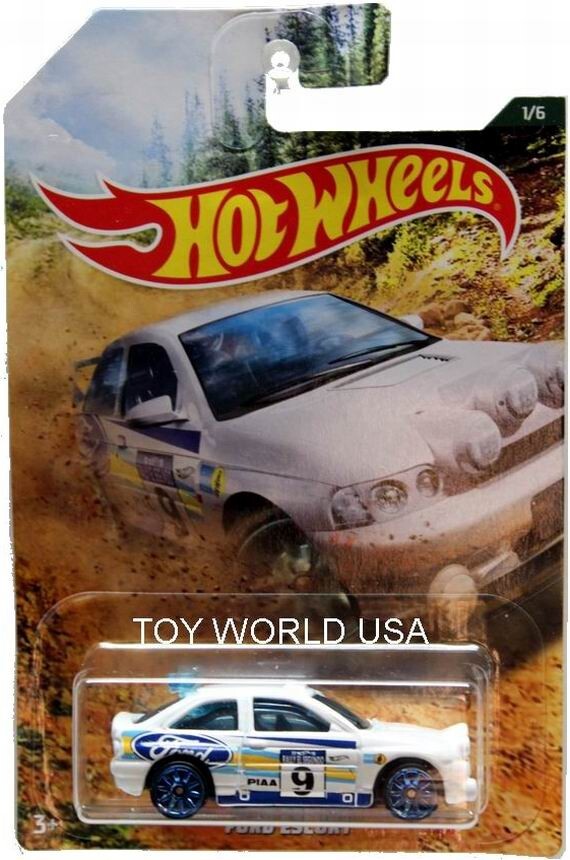 2019 Hot Wheels Back Road Rally Wal-Mart Exclusive #1 Ford Escort
