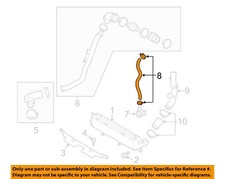 HYUNDAI OEM 18-21 Kona Cooling Intercooler-Hose 282732B760