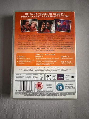 Miranda The Complete Series DVD Miranda Hart New Factory Sealed UK Genuine - Picture 2 of 2