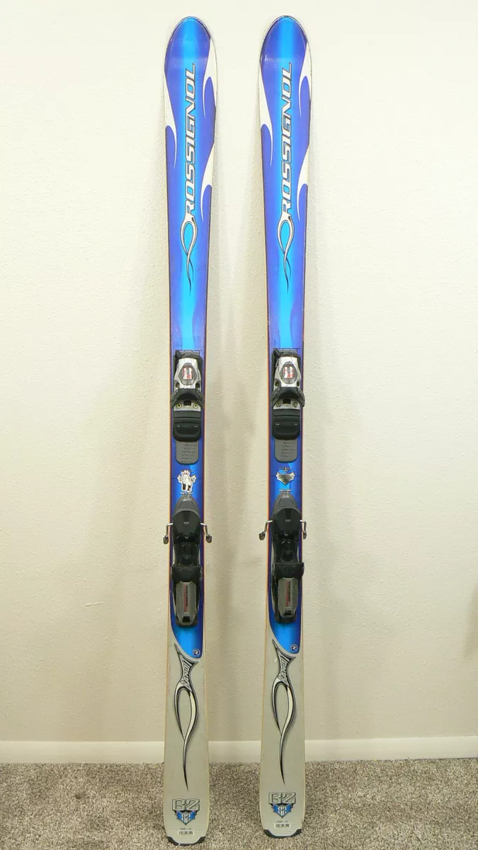 182 cm ROSSIGNOL Bandit B2 Powder All-Mountain Skis w/ Adjustable