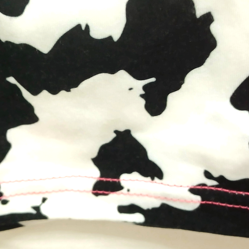 Southern Stitch Dress XL NWT Pink Cow Print Colorblock T-Shirt Dress Casual Cute - Picture 5 of 14
