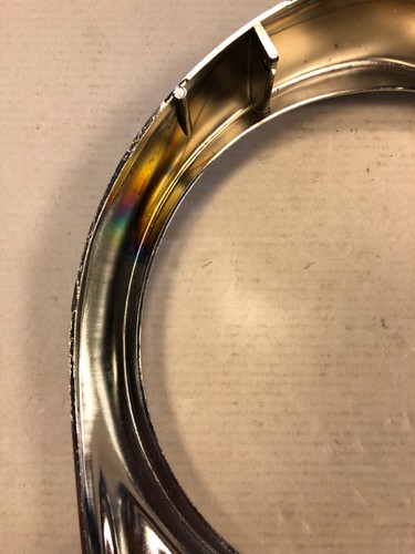 AUSTIN A99 WESTMINSTER — LUCAS CHROMED HEADLAMP RIM — SCHEINWERFER ZIERRING - Bild 14 von 24