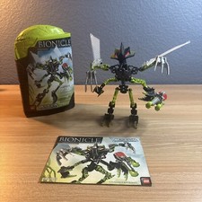 LEGO Bionicle Mistika: 8695: Gorast 100% complete canister and instructions