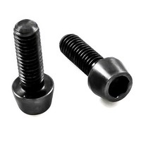 Titan Schraube M6 X 20Mm - Innensechskant Konischer Kopf - Schwarz