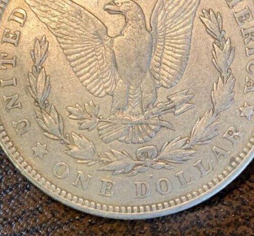 1921-D - The ONLY Denver Minted Morgan Silver Dollar - 90% - Last Year Historic - Bild 1 von 4