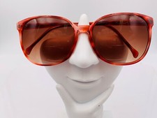 Vintage Tura 605 Burgundy Oval Sunglasses France FRAMES ONLY