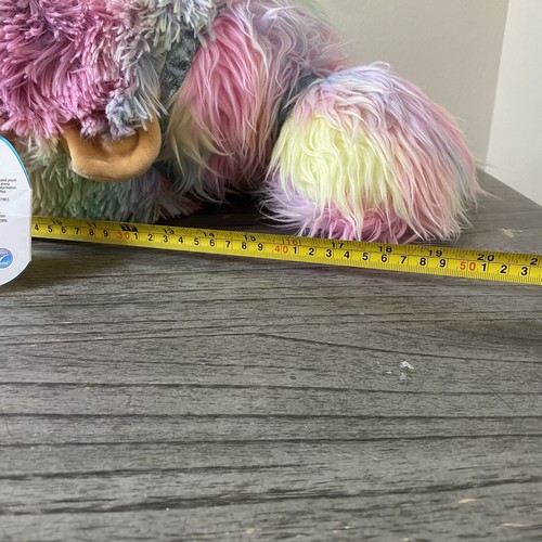 Squishmallows Leonard the Lion Squish Doo's Collectible Plush Toy Rainbow 20" - Picture 12 of 12