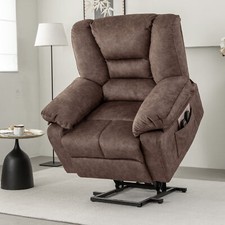 Large Power Lift Electric Recliner Chair with Massage and Heat for Elderly