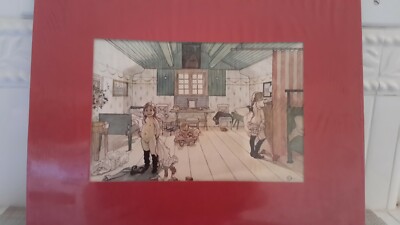 The Merry Thoughts Collection  Framed Picture Print  14''x11'' Kids Signed EUC
