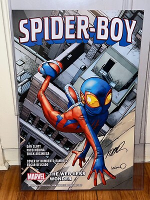   Spider-Boy Poster - SIGNED by Humberto Ramos & Edgar Delgado (2024 NYCC)  