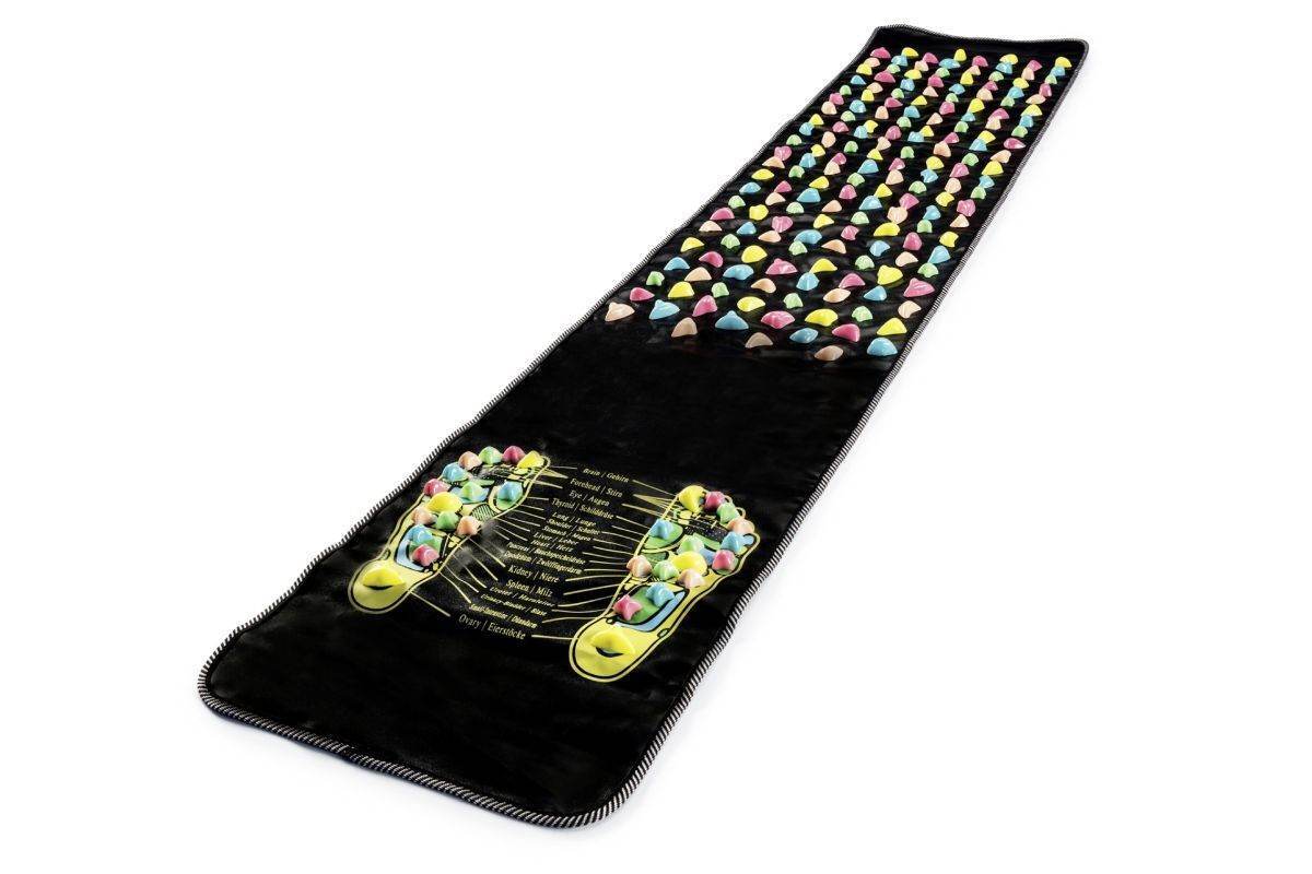 Maximex Fuß Reflex Zonen Massage Matte 175 x 35 cm Massagematte