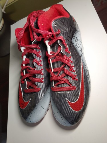 Nike Alpha Football Cleats W/ Player Signatures From super Bowl LV - Picture 5 of 7
