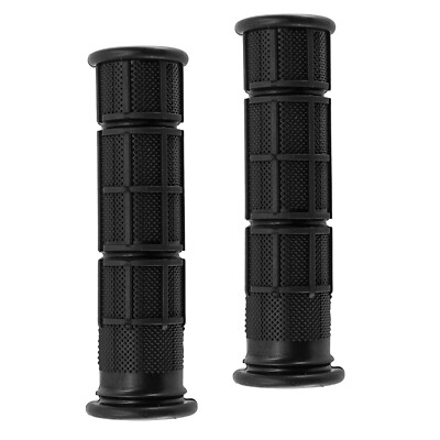 Caltric Handlebar Grips (2-Pack) For Polaris Sportsman 570 SP 2015-2021 – Black Rubber