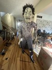 Haunted Living 6’ Guard Zombie Halloween Retired Animatronic No Box — photo 9