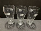Three Vintage Diet Coke Drinking Glasses