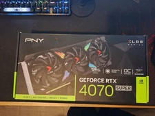 PNY GeForce RTX 4070 SUPER VERTO 12GB GDDR6X PCIe 4.0 XLR8 VELOCITY OC&RGB