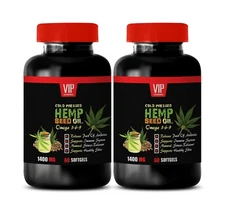 hemp hearts - Hemp Seed Oil 1400mg (2) - plant source protein