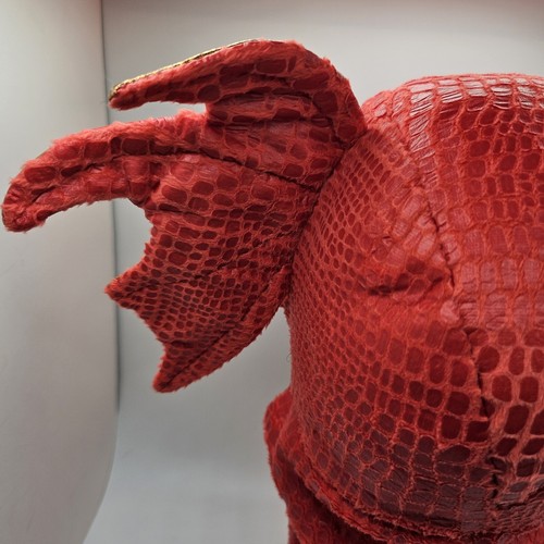 Douglas The Cuddle Toy Red Dragon Hand Puppet Gold Ears 2015 In EUC Playtime - Picture 7 of 12