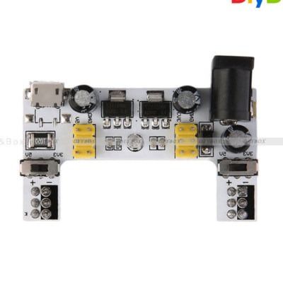 New Popular Breadboard Power Supply Module For Arduino Bread Board MB102 DC7-12V