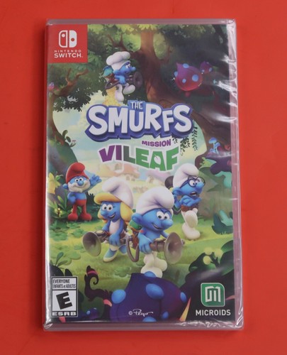 The Smurfs: Mission Vileaf - Nintendo Switch Standard Edition Video Game NEW - Picture 2 of 8