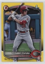 2025 Bowman Prospects Yellow Pattern 16/75 Sammy Stafura #BP-100 0rr7
