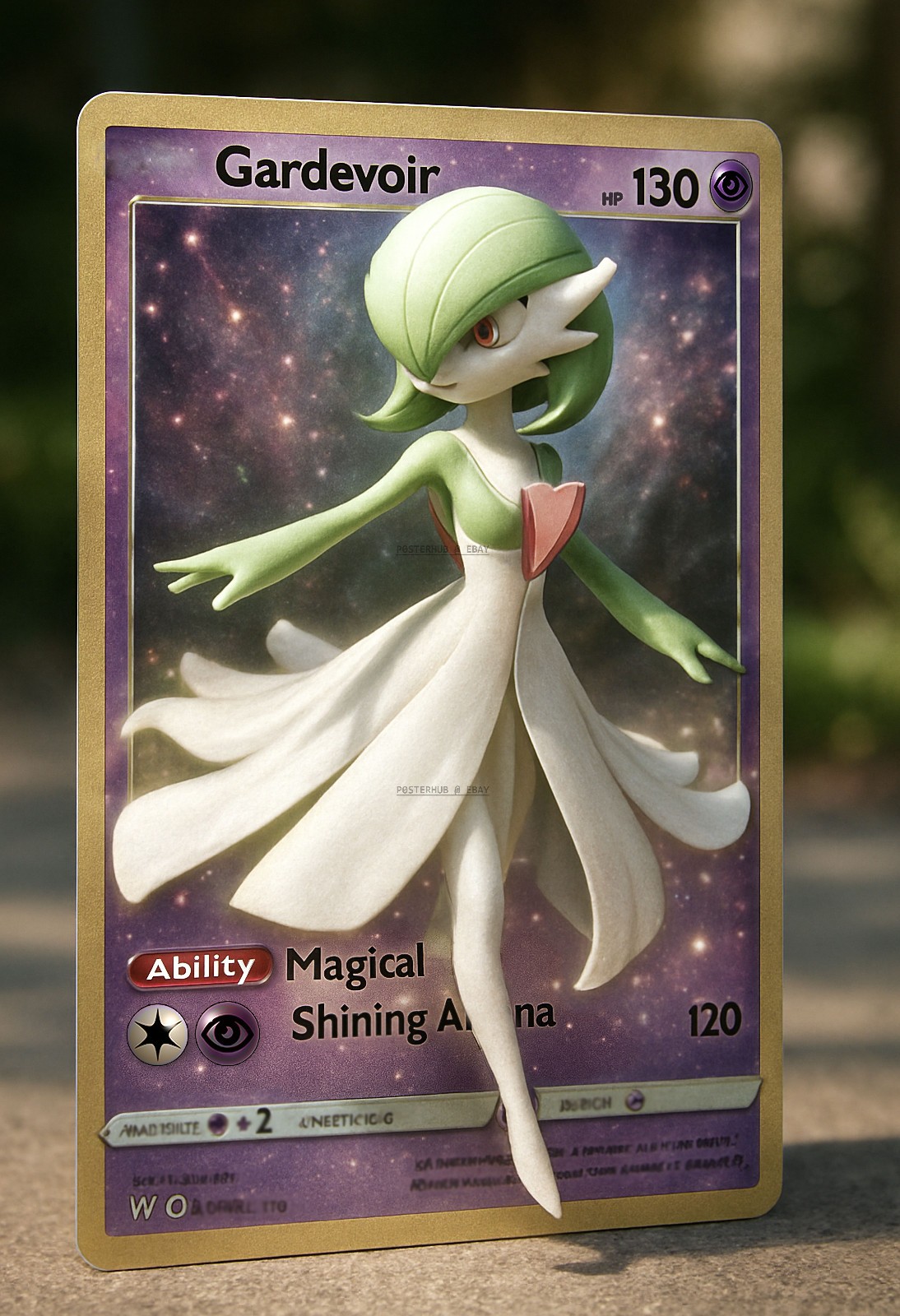 Stampa artistica Gardevoir - Carta Pokémon 13x19