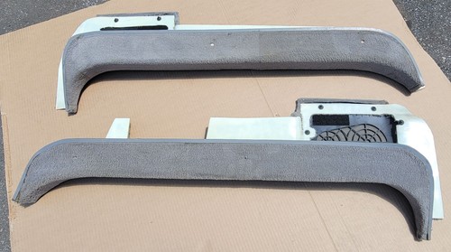 1992-1996 CORVETTE C4 FACTORY GRAY CARPETED DOOR SILLS RH LH GOOD COND - Bild 4 von 8