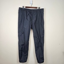 Patagonia Women's Size XL Torrentshell 3L Rain Pants Regular Length Black