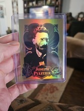 2025 Pieces of the Past Roaring Twenties B-45 Joseph Pulitzer 06/10 Gold Ssp 