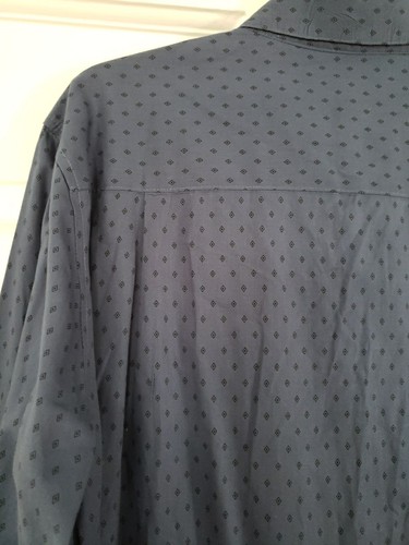 Moda Campia Men's Shirt Size Medium 100% Cotton Long Sleeve - Picture 11 of 18