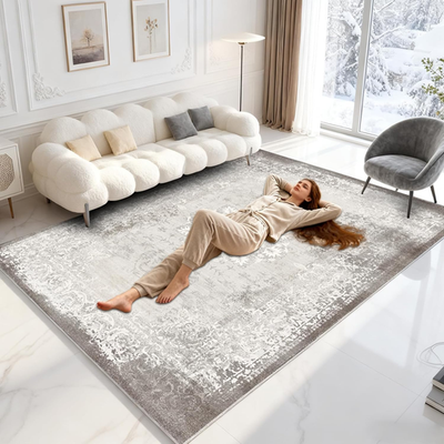 #ad #ad Electric Heated Rug 4.6X6.6 Ft Soft Plush Heater Carpet Heating Floor Mat with T $464.99